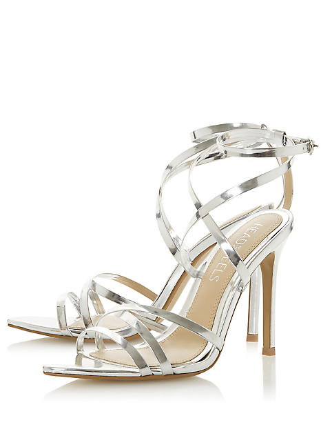 silver dune heels