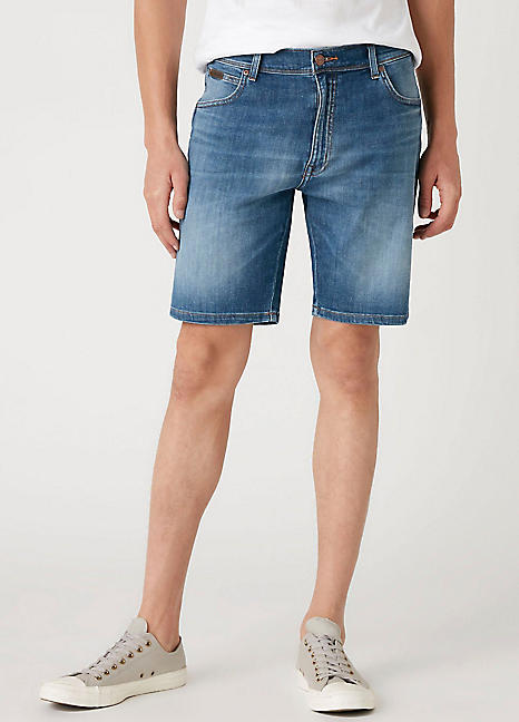 wrangler 5 pocket denim shorts