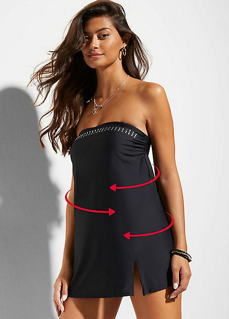 Bandeau Swimdress by bonprix Look Again