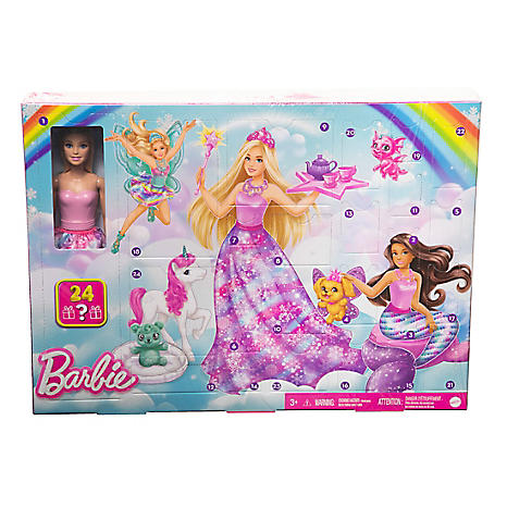 Mattel barbie hot sale advent calendar