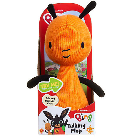 Bing Talking Flop Plush Soft Toy Look Again