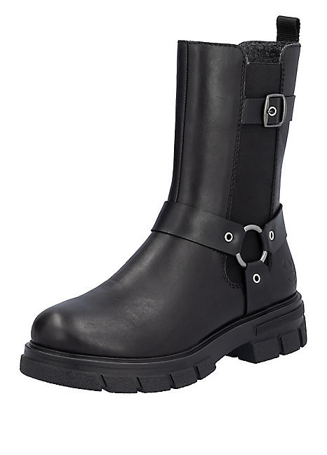 black-metal-detail-ankle-boots black-metal-detail-ankle-boots