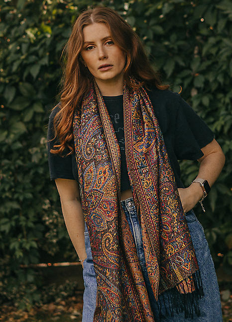 Boho inspired on sale Pocket Scarf