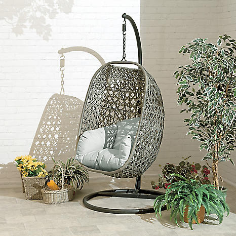 Brampton Rattan Style Hanging Co, Suntime Outdoor Furniture
