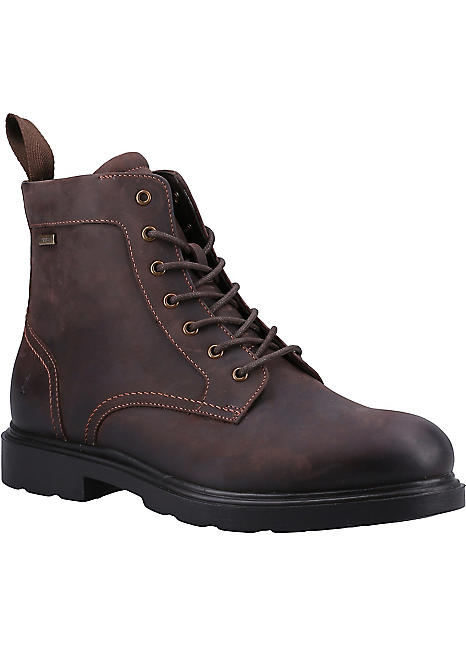 Skechers men's relaxed hot sale fit segment garnet boot