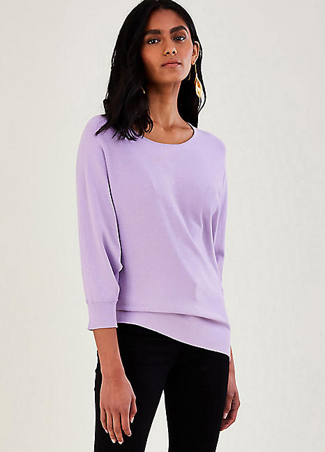 Scoop neck shop jumper womens