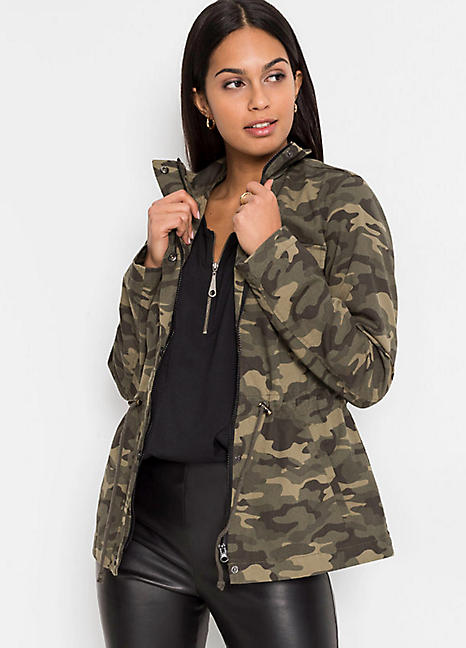 cotton camouflage jacket