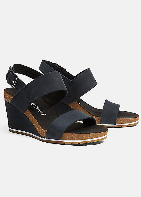 Capri Sunset Two Strap Wedge Sandals by Timberland Look Again