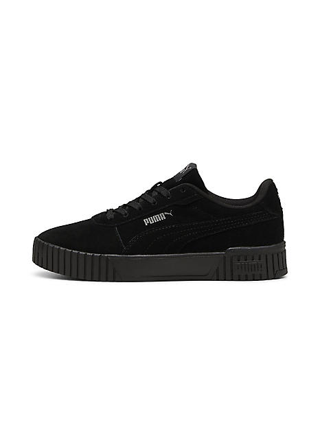 Puma platform sneakers all black hotsell