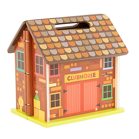 bing wooden carry along house