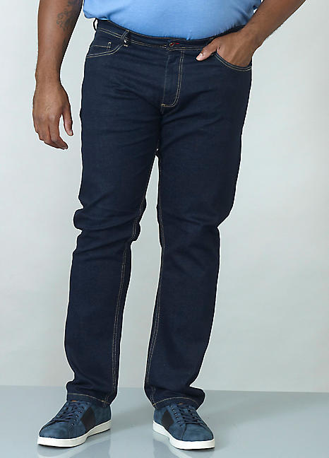 men's tapered slim fit stretch jeans