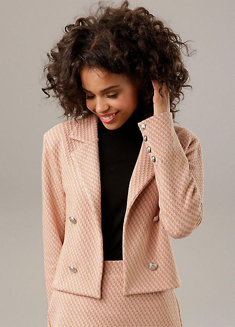 boucle edge to edge jacket