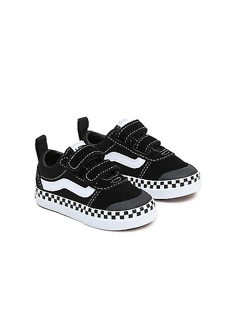 Checkered foxing stripe on sale vans