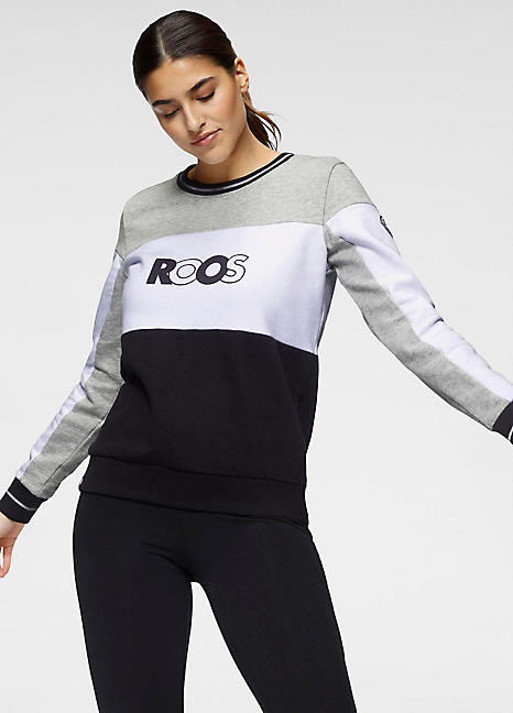 colour block sweatshirt