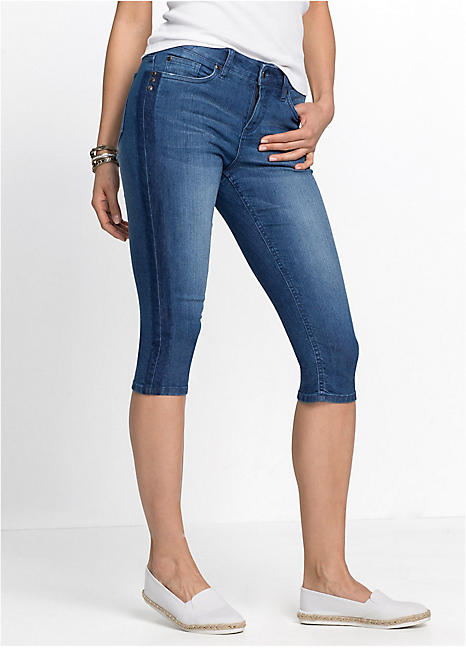 Comfy Cropped Jeans by John Baner JEANSWEAR