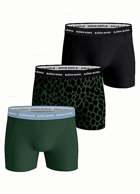 Cotton Stretch Boxer 3 Pack by Bjorn Borg