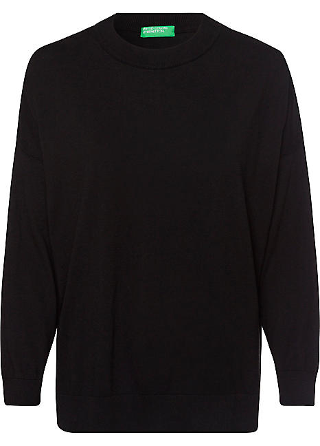 benetton crew neck jumper