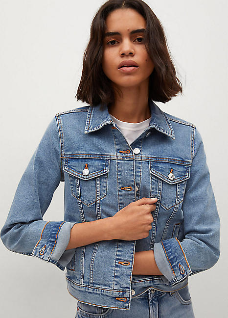mango jean jacket