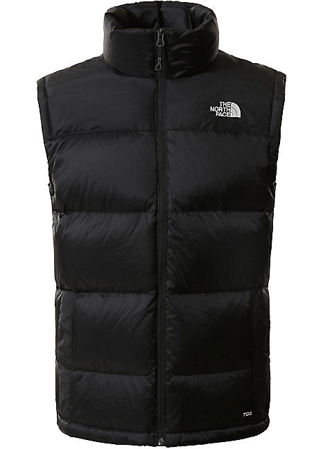 grey north face gilet