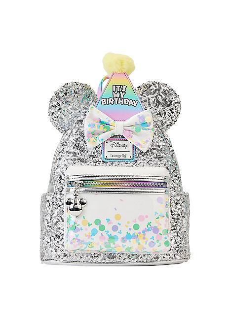 Mickey mouse magic mirror metallic mini sale backpack by loungefly