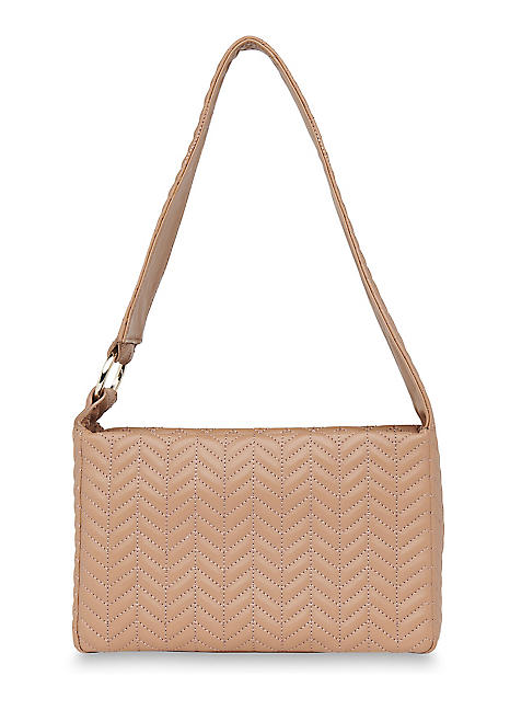 Quilted discount baguette bag