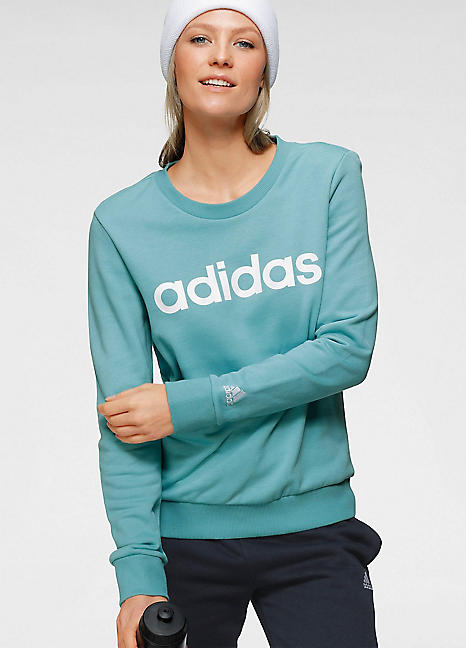 adidas women's round neck sweatshirts