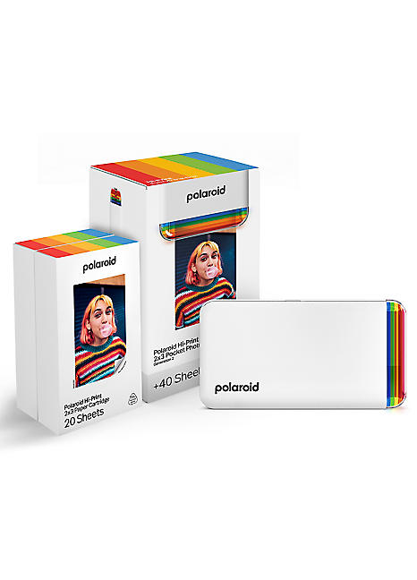 Polaroid Everything Box Hi Print 2 x 3 Gen 2 White by Polaroid