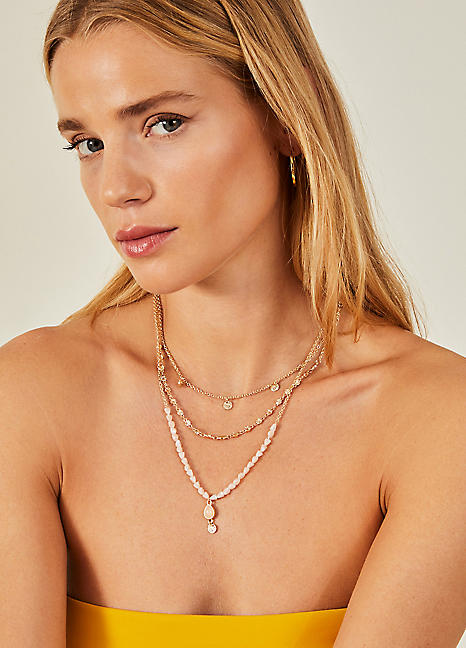 Accessorize layered necklace discount