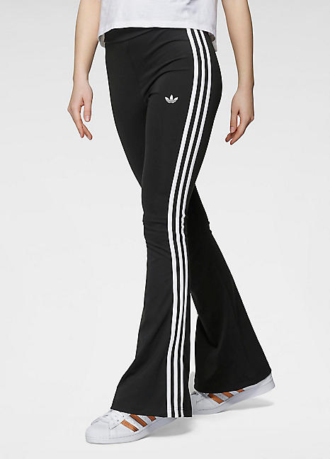 adidas wide leg tracksuit bottoms