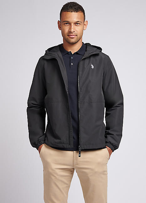 Fleece Lined Windbreaker Jacket by U.S. Polo Assn | Look Again