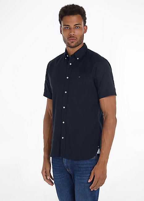 Flex Short Sleeve Shirt by Tommy Hilfiger Look Again