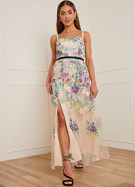 Coast☆Embroidered Floral Maxi Dress ワンピース【UK発】 Flora Embroidered Coast Maxi Dress | Nuuly