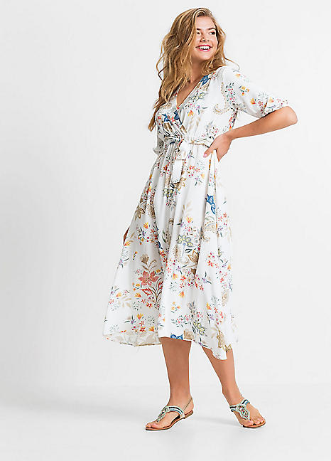 Bonprix Midi Bonprix Dresses Sale Floral Midi Dress By Bonprix Look Again