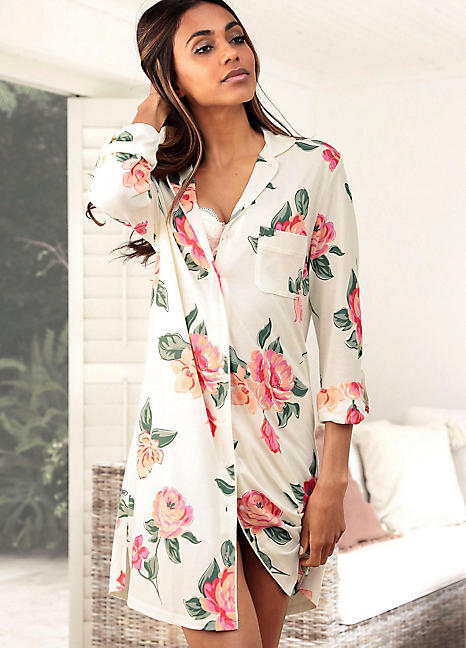 floral print nightdress