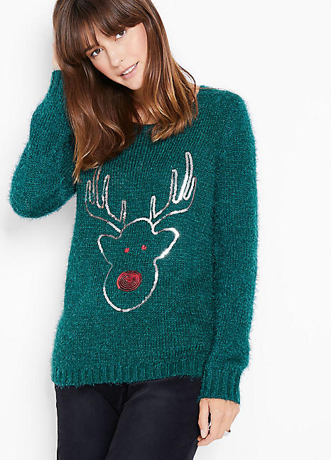 christmas fluffy jumpers