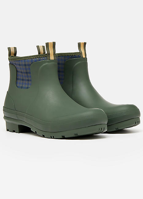 Lined ankle wellies best sale