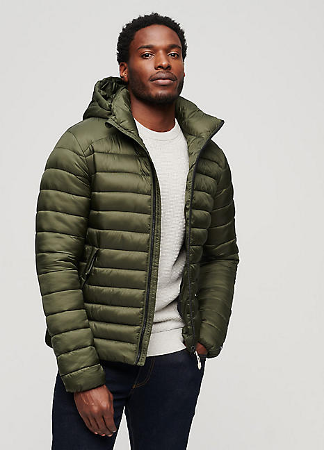 【PORTERNA】Mediin padded jacket Fuji Sport Padded Jacket by Superdry | Look Again