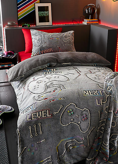 The Neon Dark buying Web Bedding Cover Set