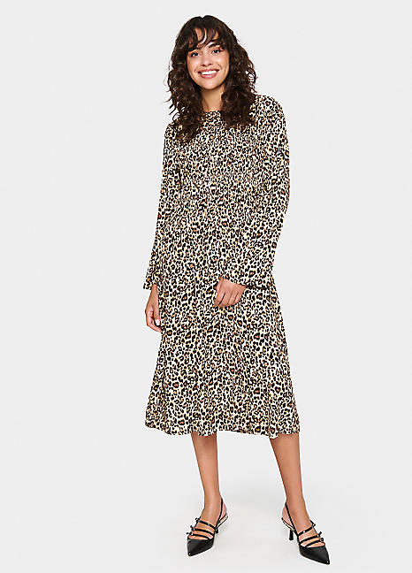 GazelSZ Smock Top Wide Sleeve Dress by Saint Tropez Look Again