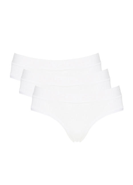 Pack of 3 Picot Edge Briefs by Sloggi