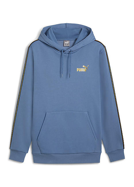 Gold Foil Sporty Hoodie by Puma