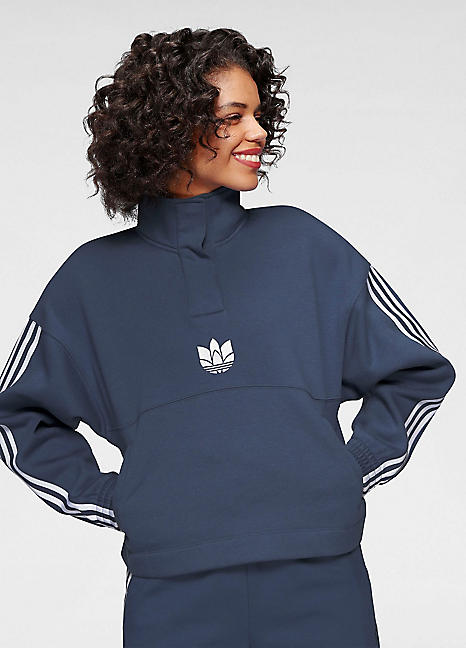 Adidas collared sweatshirt Clearance