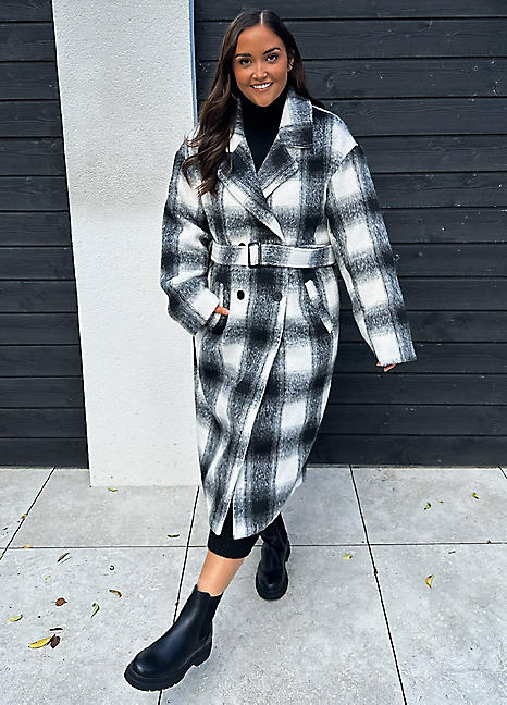 Check hotsell duster coat