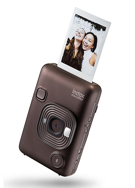 Fujifilm Instax Mini LiPlay Hybrid Instant Camera Deep Bronze by Fujifilm