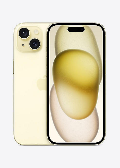 Apple iPhone15 128GB イエロー 本体 iphone-15-128gb---yellow-by-
