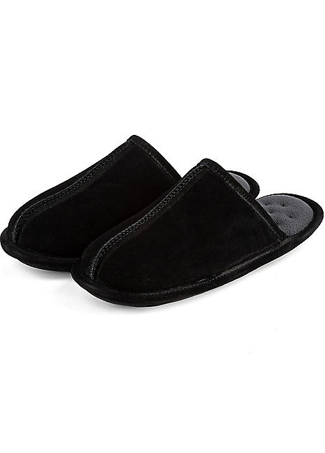 Totes mule slippers mens fashion