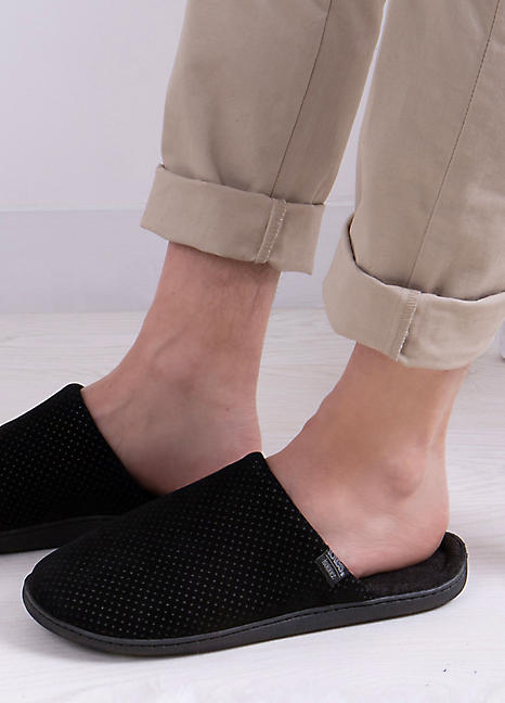 Totes isotoner hot sale slippers mens