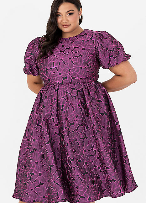 Jacquard Prom Dress by Lovedrobe Luxe Look Again