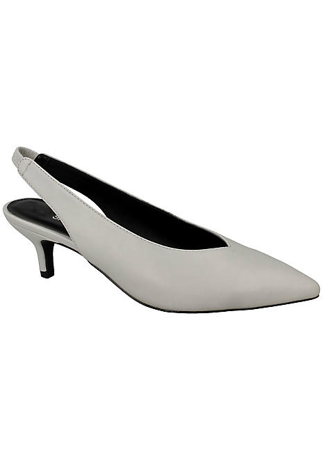 kitten heel slingbacks uk