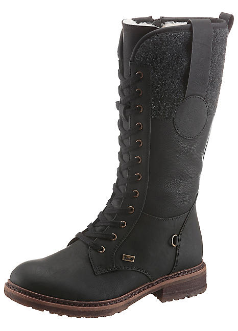 Rieker mid calf ladies hot sale boots